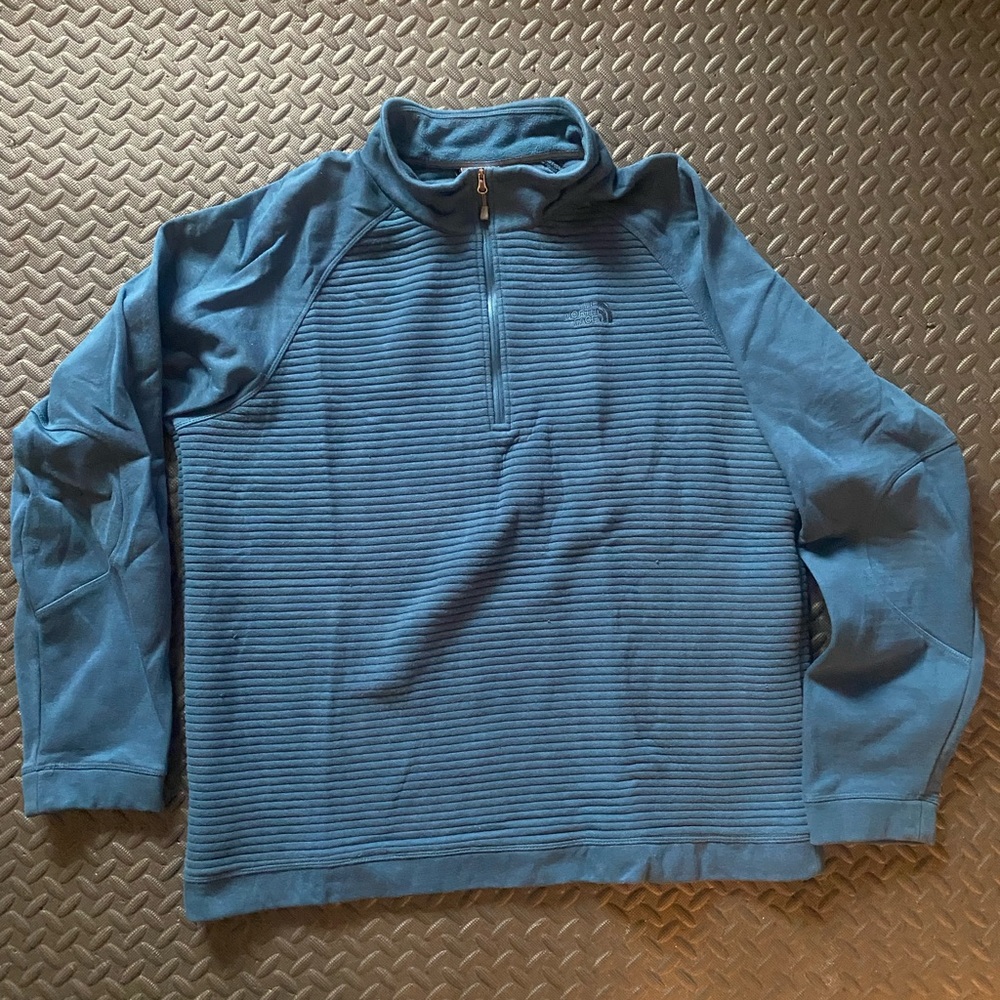 The North face blue sweatshirt size XL